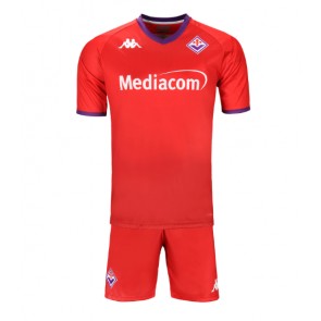 Fiorentina Tredje Kläder Barn 2024-25 Kortärmad (+ Korta byxor)